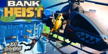 100 Thieves debuts Bank Heist custom Fortnite Map