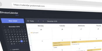 ProtonMail takes aim at Google with an encrypted calendar