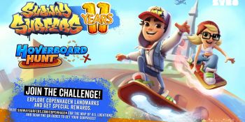 Subway Surfers celebrates 11 years with real-life ‘Hoverboard Hunt’